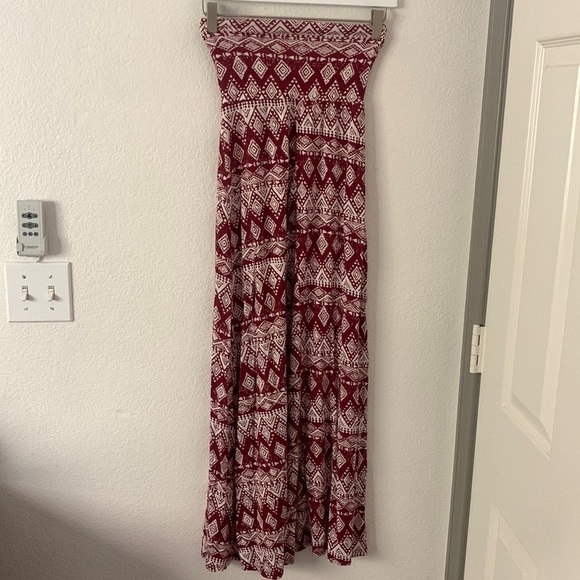 B Envied Soft Tribal Maxi Skirt - Picture 4 of 8